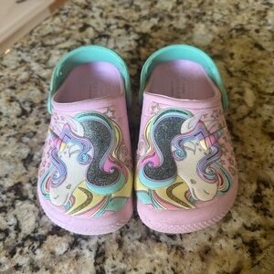 Unicorn crocs